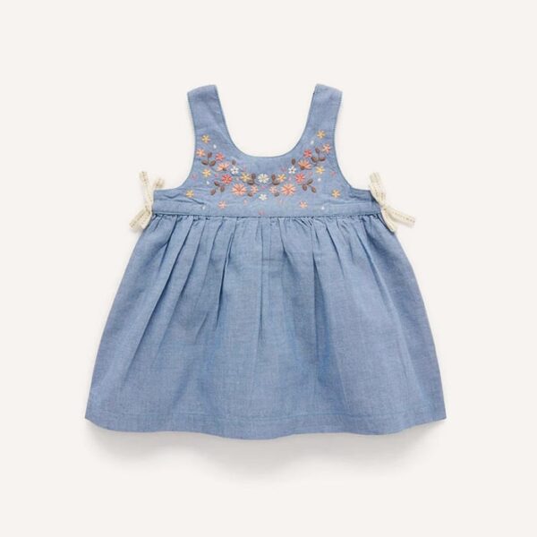 CFrangipani Embroidered Dress