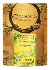 Davidson's Organics Sencha green tea, 16oz