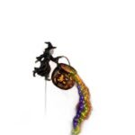 Halloween Witch Cauldron Garden Light